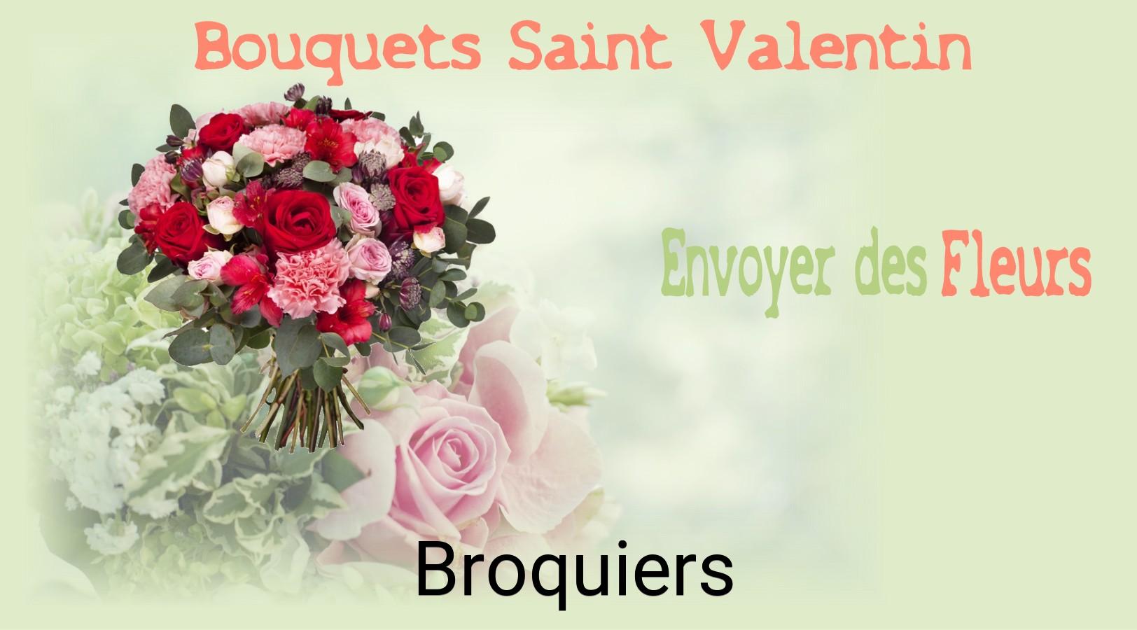 Roses de Saint-Valentin livrées à Broquiers